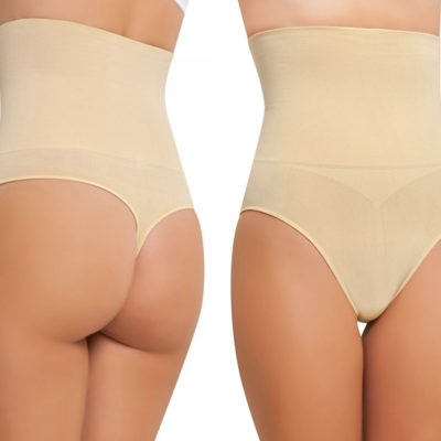 NBB Women's Seamless High Waist Tummy Control Thong Body Shaper Slimming  Shapewear